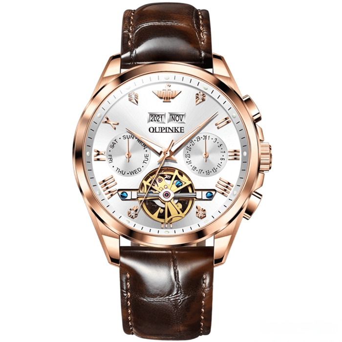 颜值、精准、耐用的选择让你心动不已欧品客机械表值得入手吗？这5款高(图7)